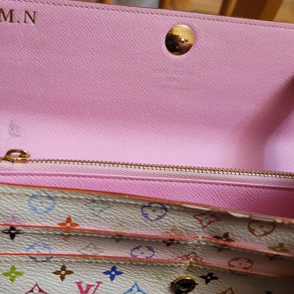 Louis Vuitton Monogram Multicolor Portefeuille Sarah Wallet - Picture 4 of 9